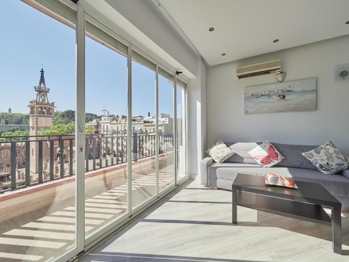 Unique Cozy Scenic Penthouse Apartman Barcelona Kültér fotó