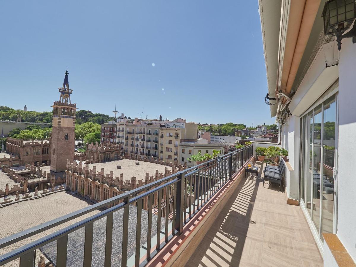 Unique Cozy Scenic Penthouse Apartman Barcelona Kültér fotó