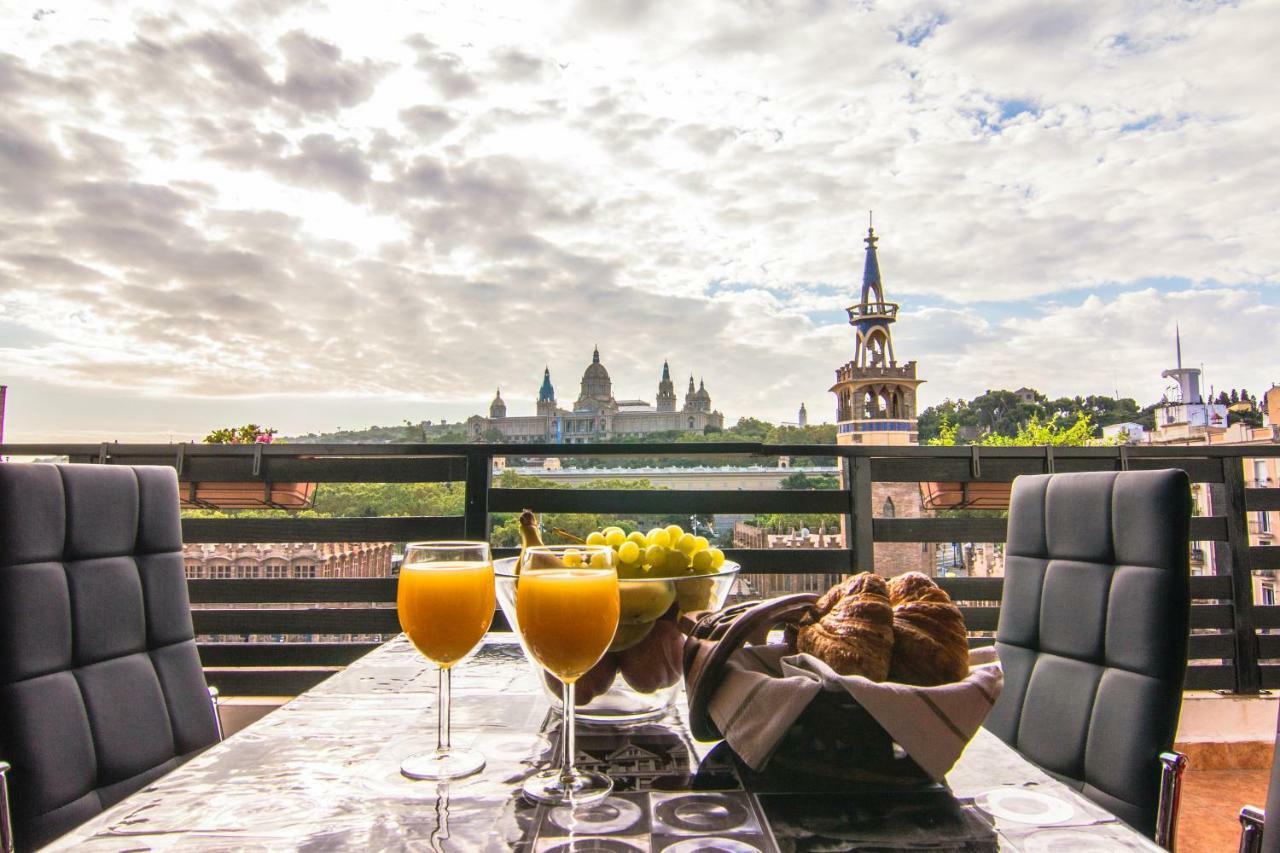 Unique Cozy Scenic Penthouse Apartman Barcelona Kültér fotó