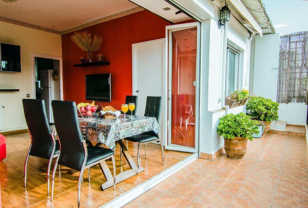 Unique Cozy Scenic Penthouse Apartman Barcelona Kültér fotó
