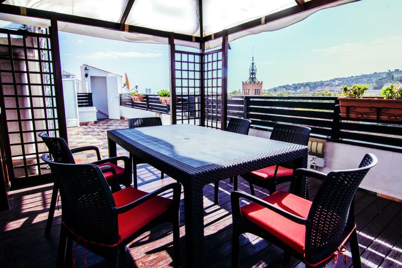 Unique Cozy Scenic Penthouse Apartman Barcelona Kültér fotó